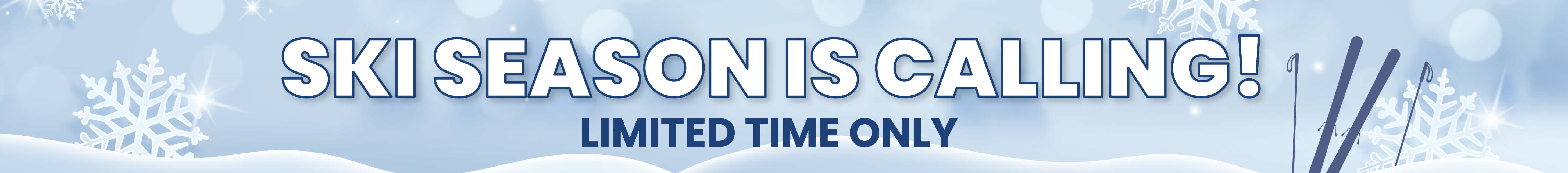 Ski Resorts specials banner
