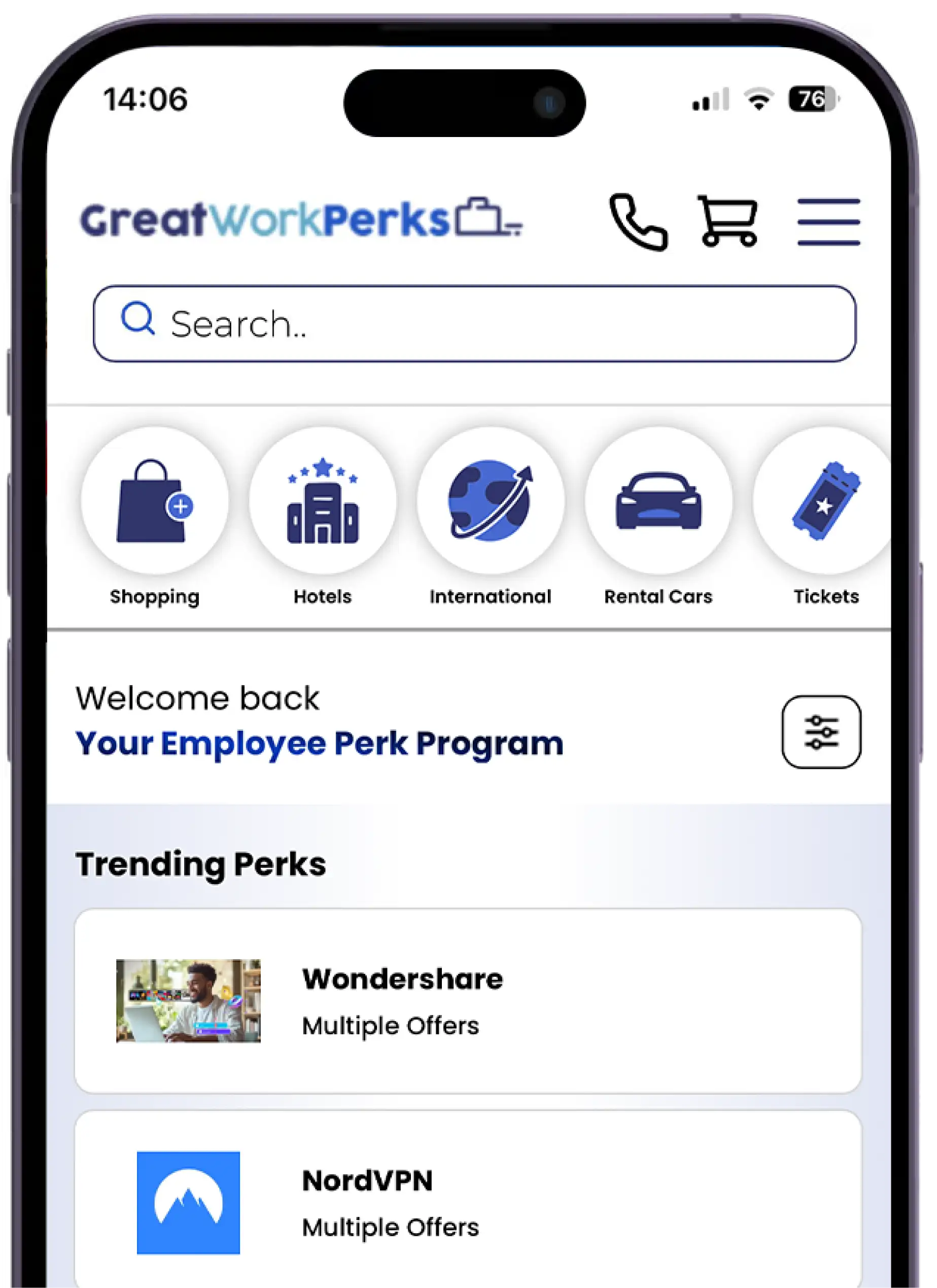 What our client say about us phone image